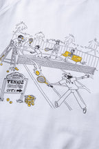 Bluza Tennis Courts White