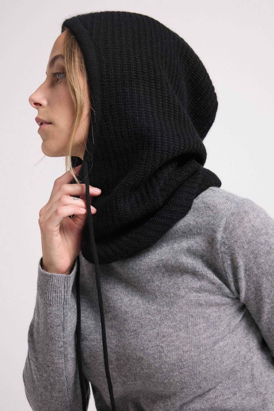 Unisex Tessa Elefanthue - Sort - Unisex
