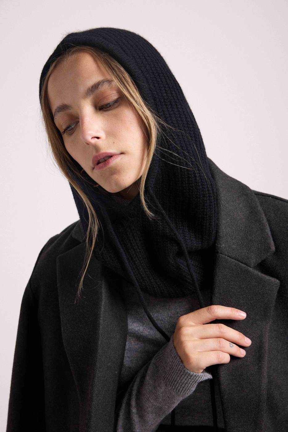 Unisex Tessa Elefanthue - Sort - Unisex