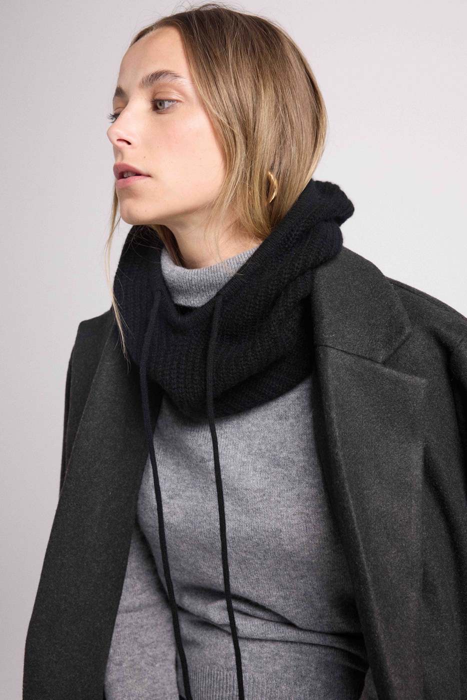Unisex Tessa Elefanthue - Sort - Unisex