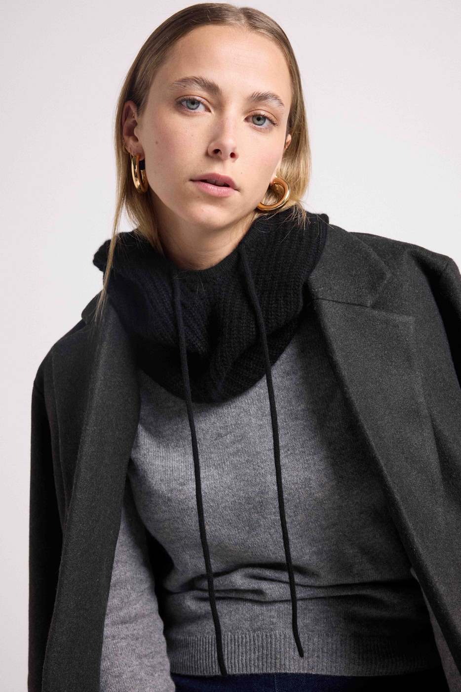 Unisex Tessa Elefanthue - Sort - Unisex