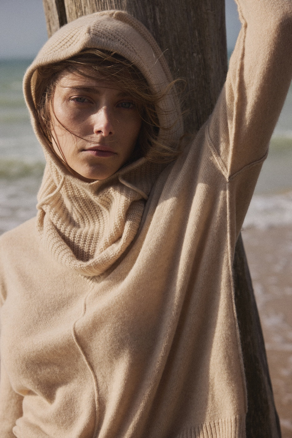 Cagoule Unisexe Tessa - Beige Crème - Mixte