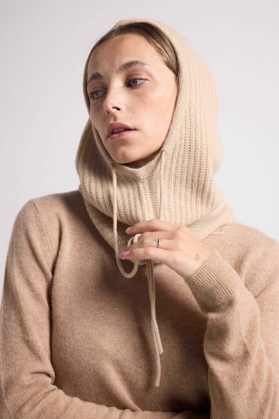 Cagoule Unisexe Tessa - Beige Crème - Mixte
