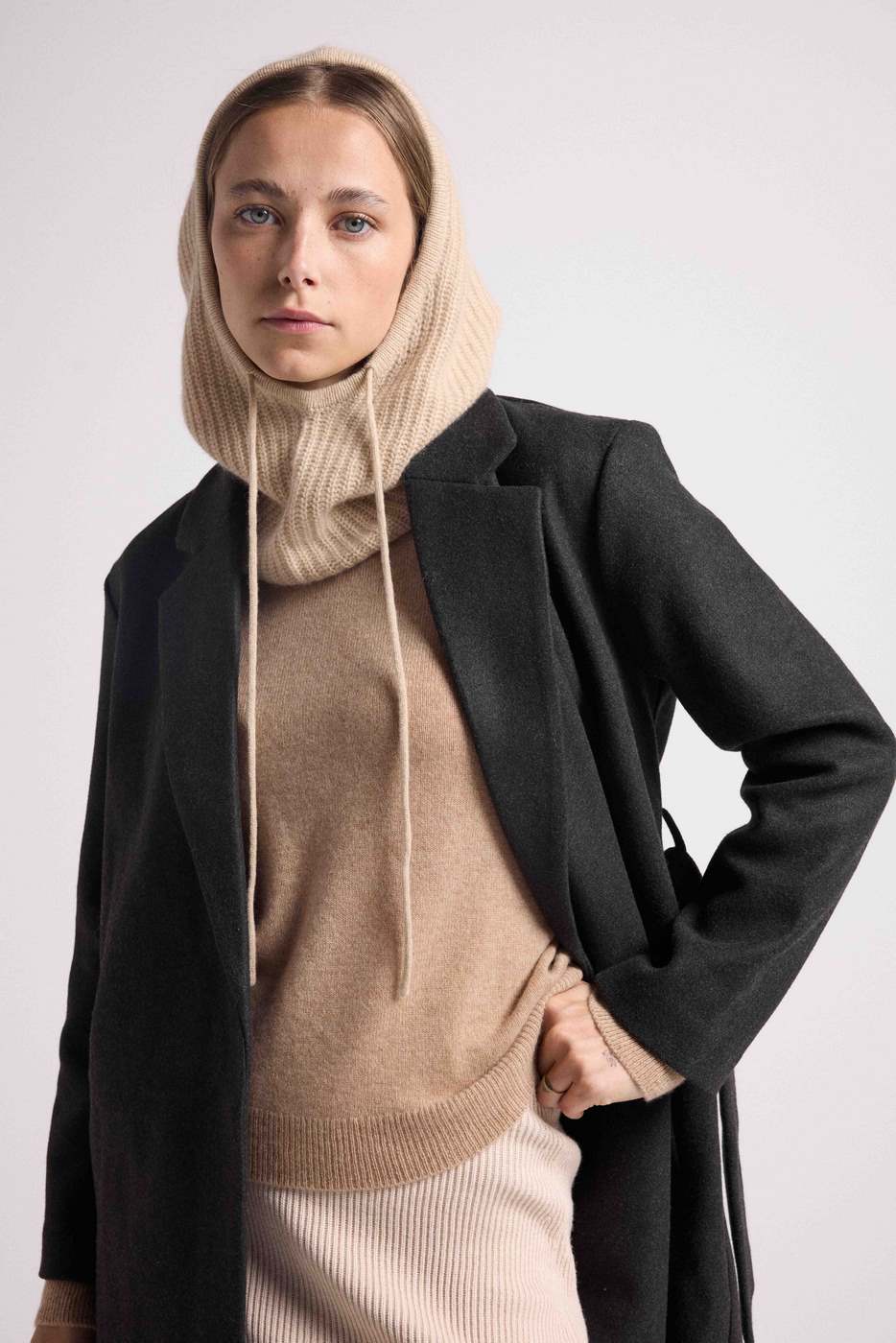 Cagoule Unisexe Tessa - Beige Crème - Mixte