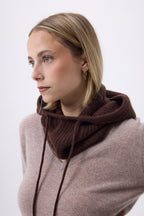 Kominiarka unisex Tessa - Brązowa - Unisex