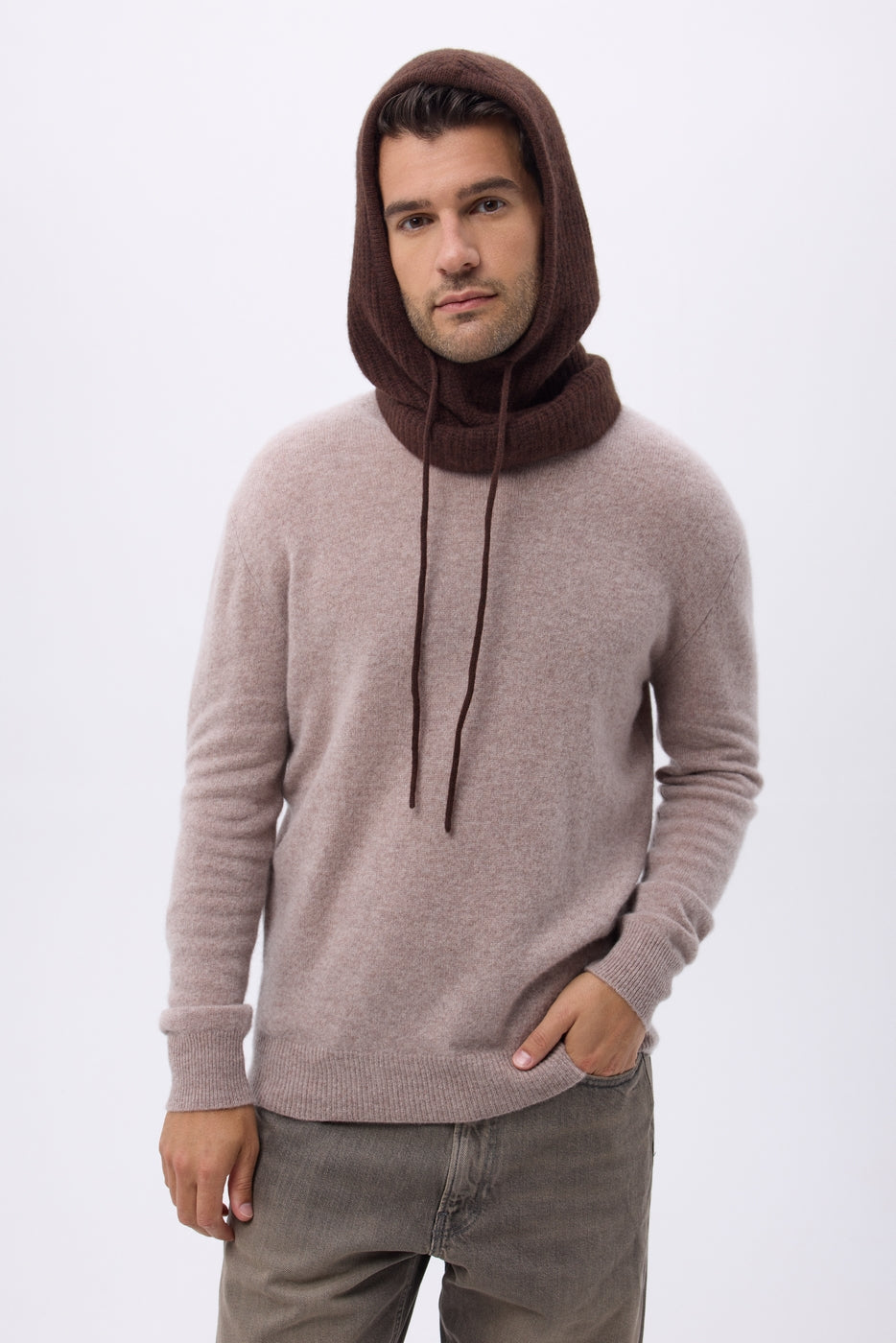 Kominiarka unisex Tessa - Brązowa - Unisex