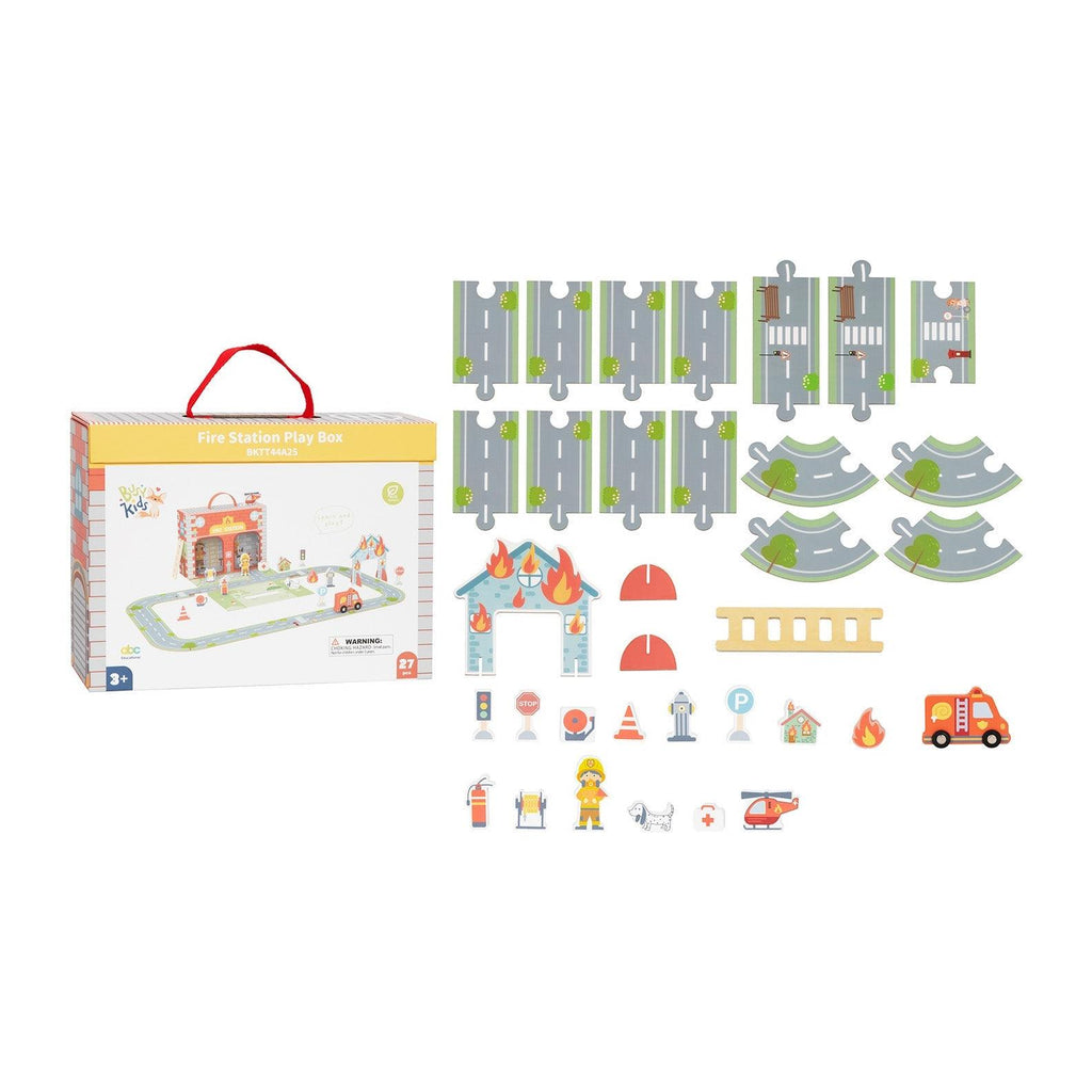 Portable Fire Station Playset