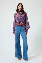 Ezra Lila Shirt