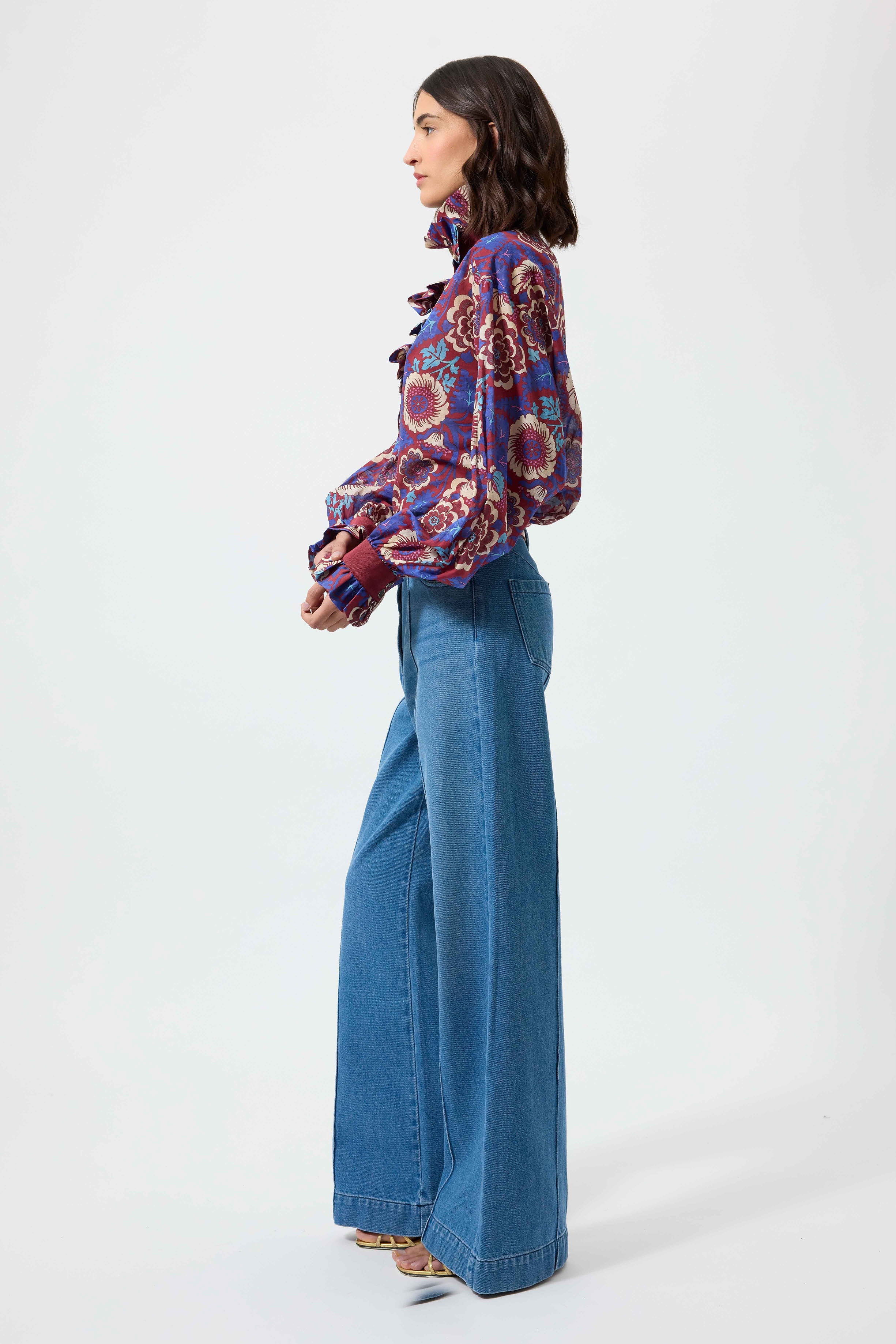 Ezra Lila Shirt
