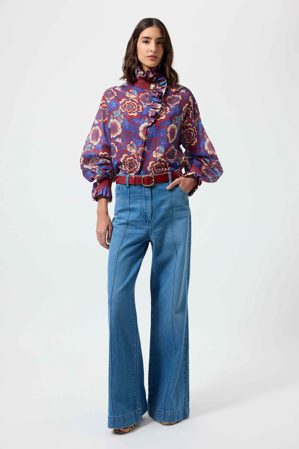 Ezra Lila Shirt