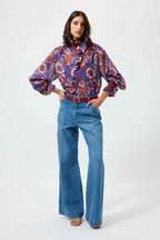 Ezra Lila Shirt