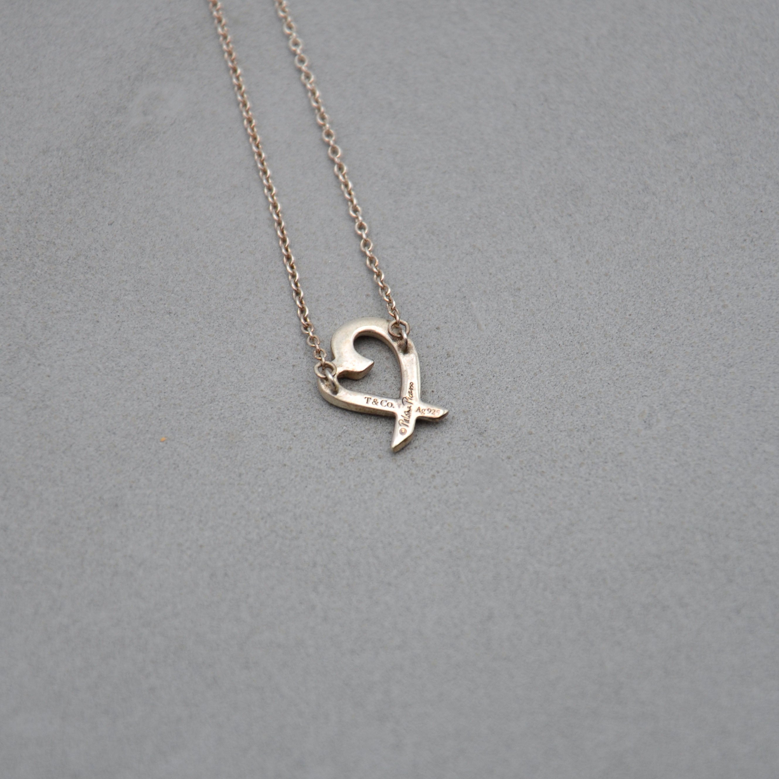 Collier Tiffany & Co. Paloma Picasso Loving Heart
