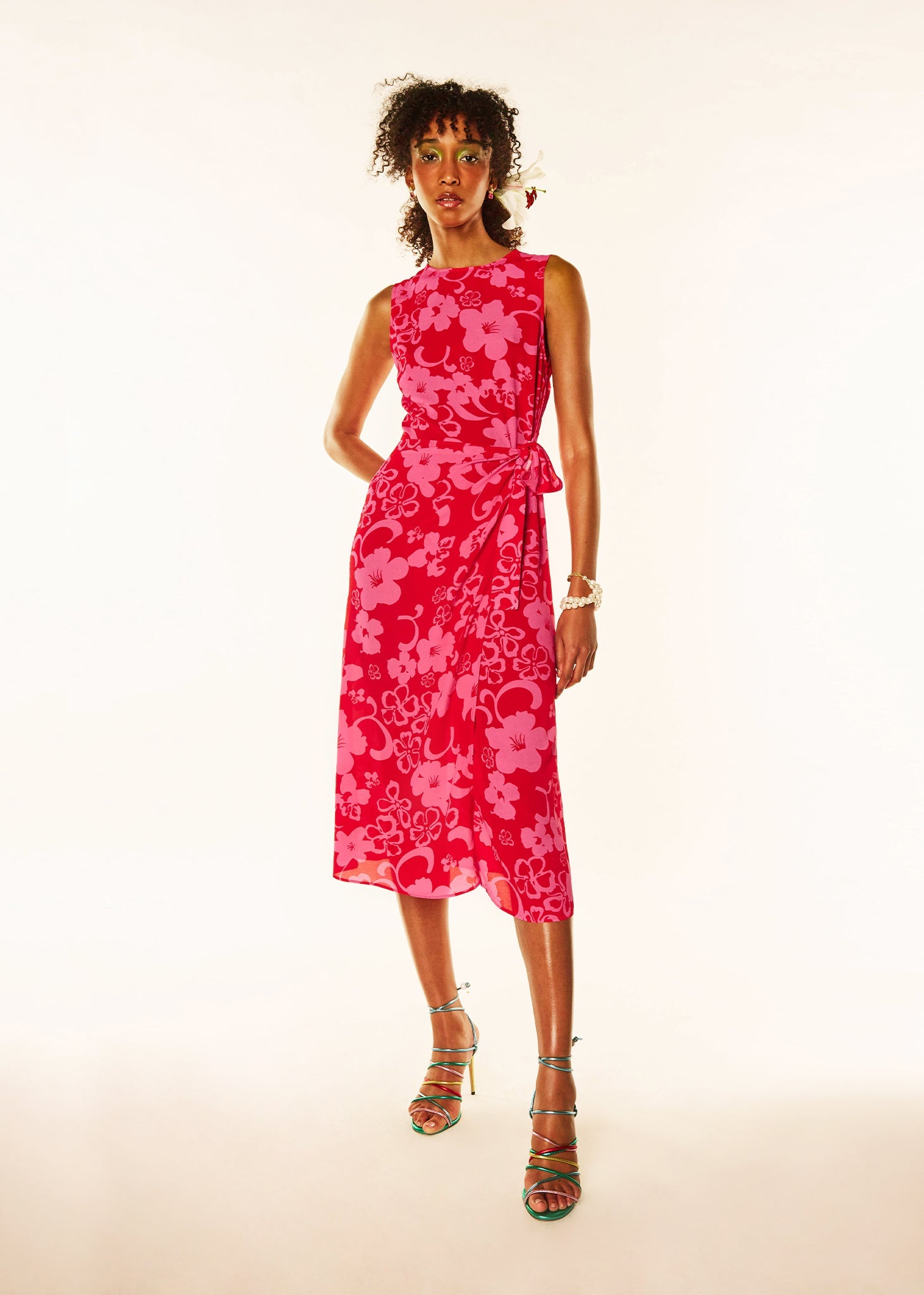 Vestido Tikki Rosa