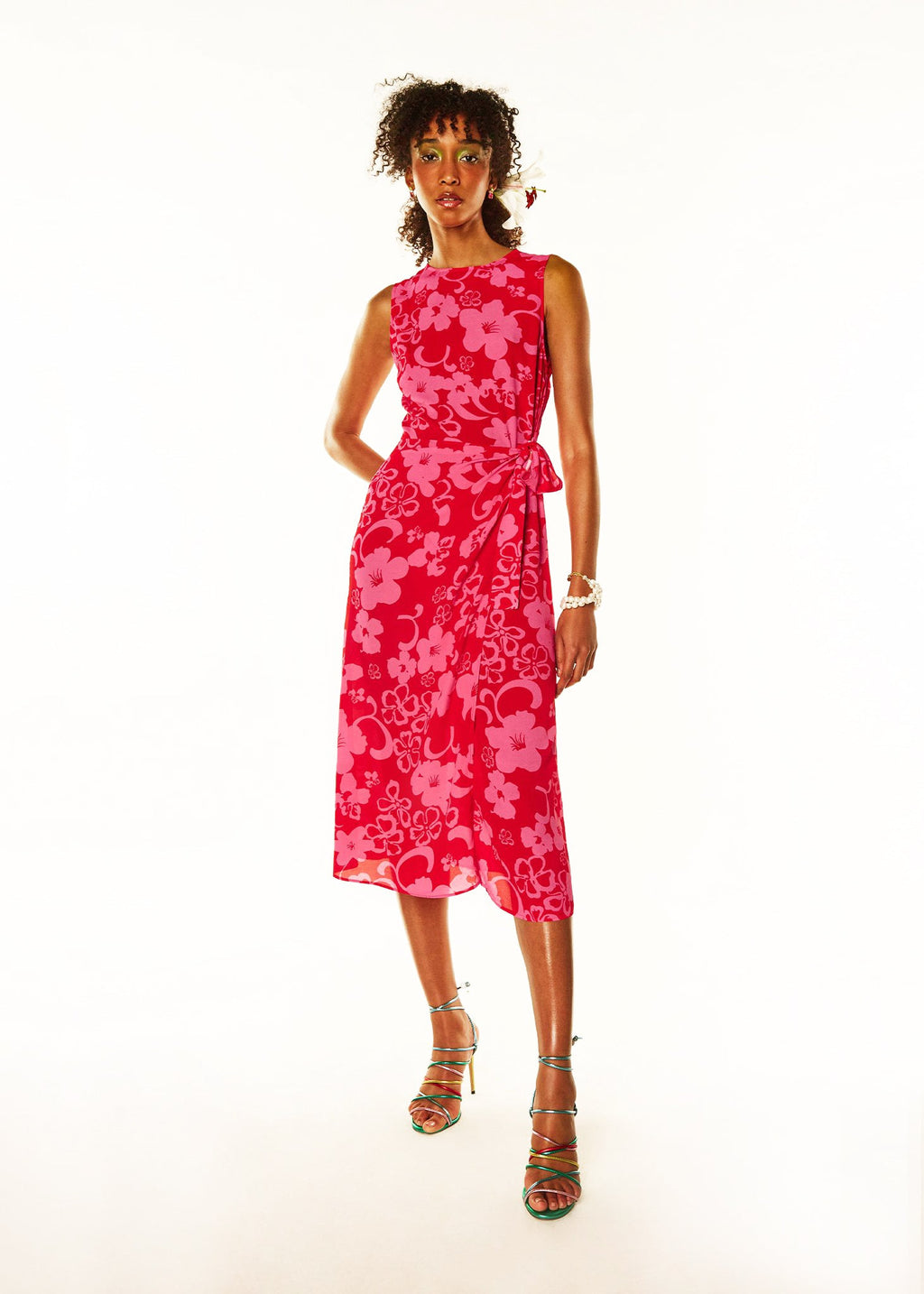 Vestido Tikki Rosa