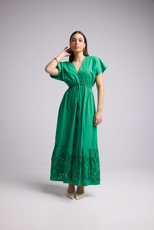 Robe Longue - Tina - Vert