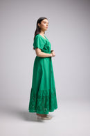 Robe Longue - Tina - Vert