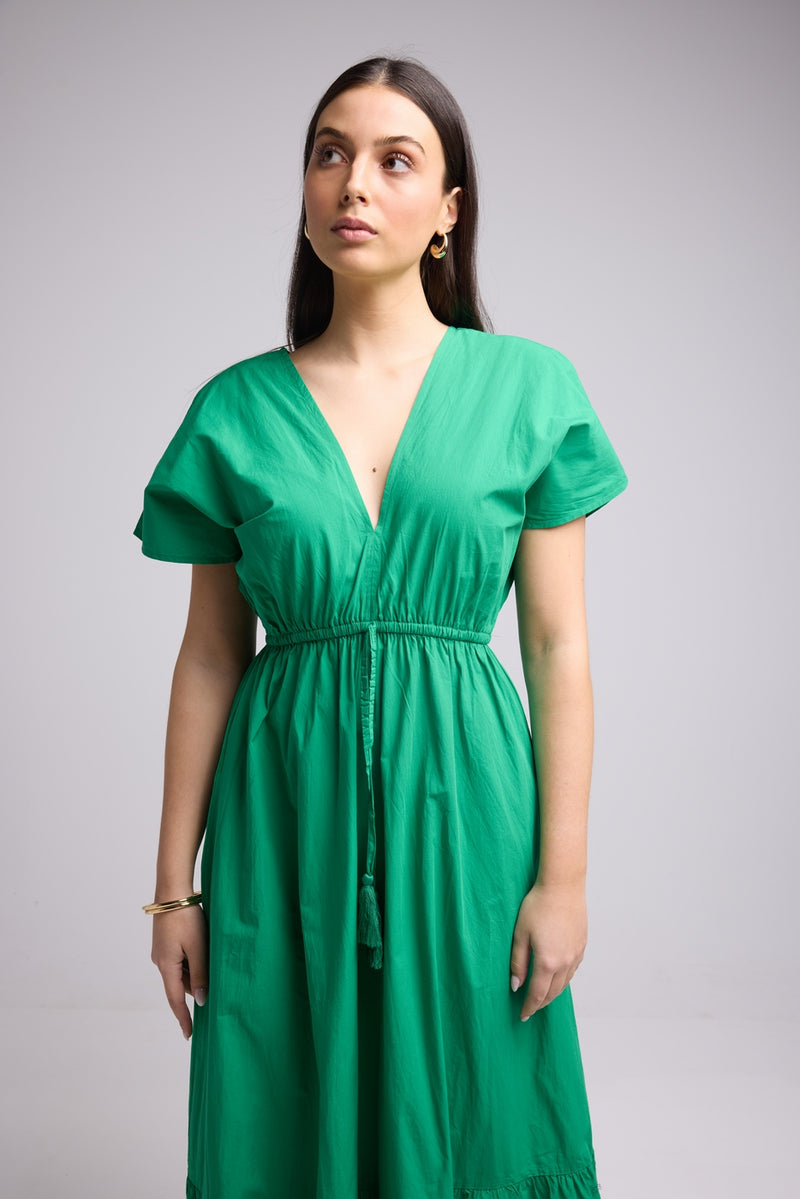 Robe Longue - Tina - Vert