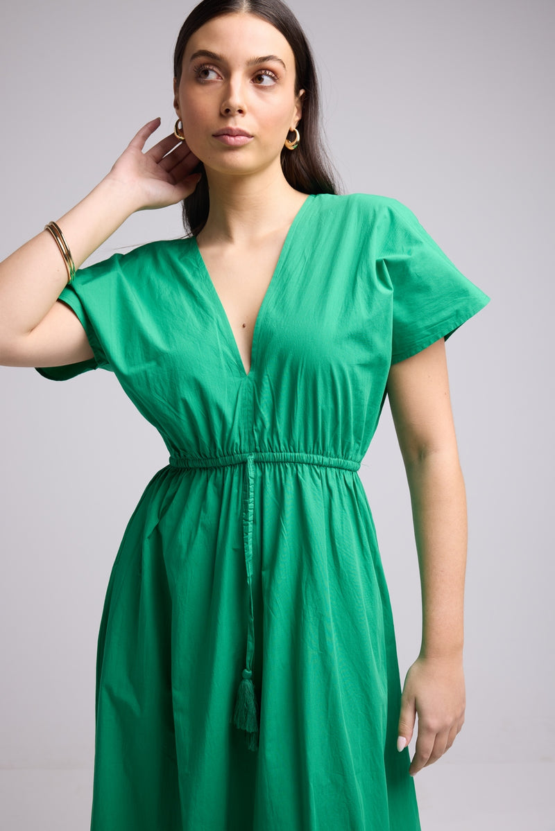 Robe Longue - Tina - Vert