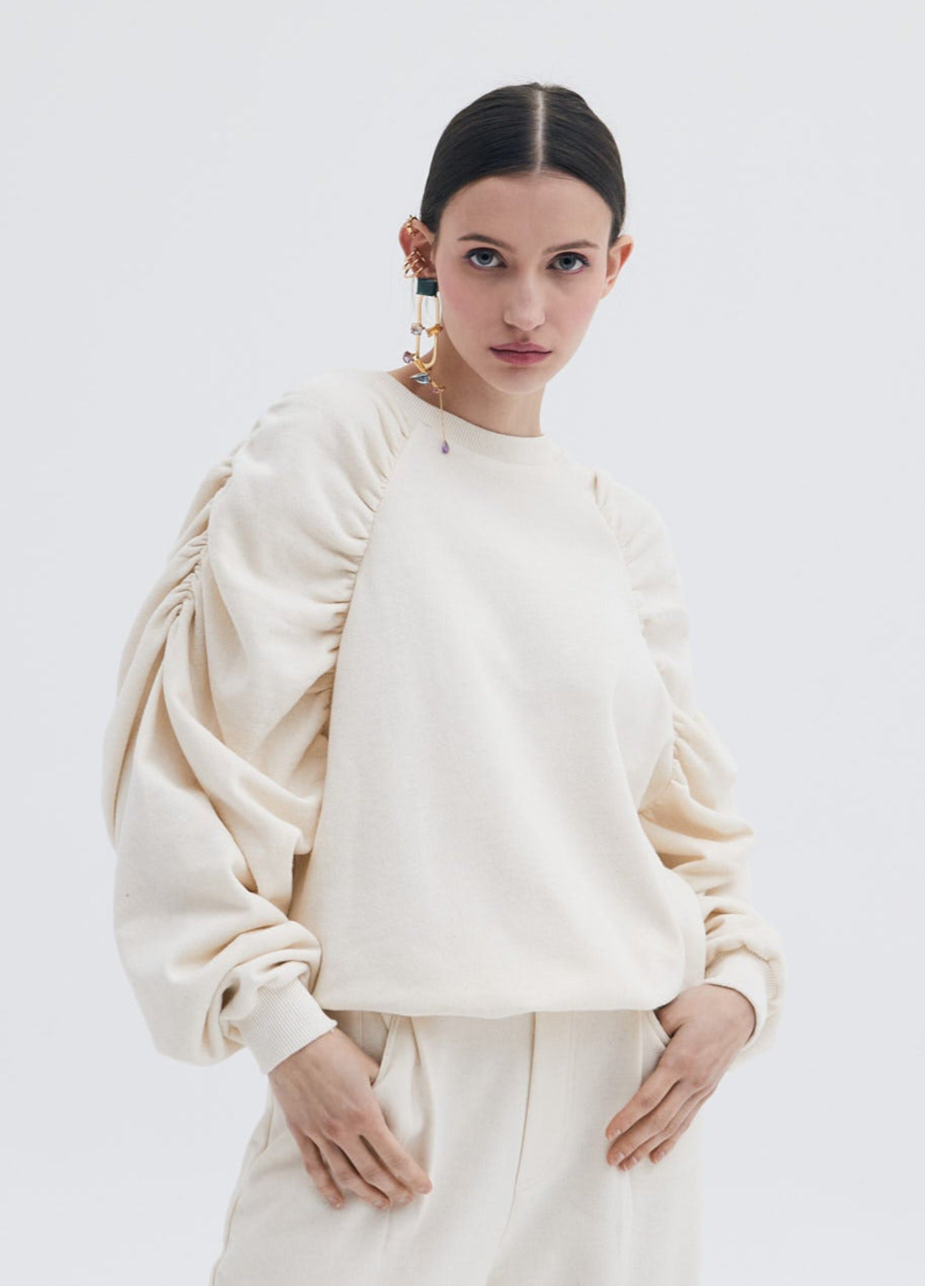 Xenia Sweatshirt - Off-White