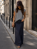 Tee Shirt Tomy - Blanc/Marine