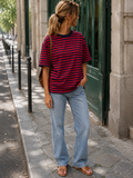 Camiseta Tomy - Rojo/Marino