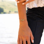 Nuance Bracelet - Glitter Gold
