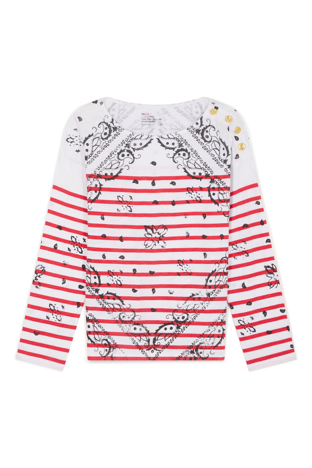 Camiseta Thilla Paisley - Red