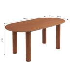 Penelope - Table - Oak Veneer - Walnut