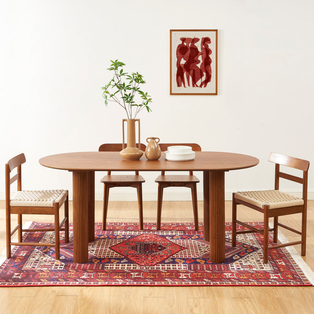 Penelope - Table - Oak Veneer - Walnut