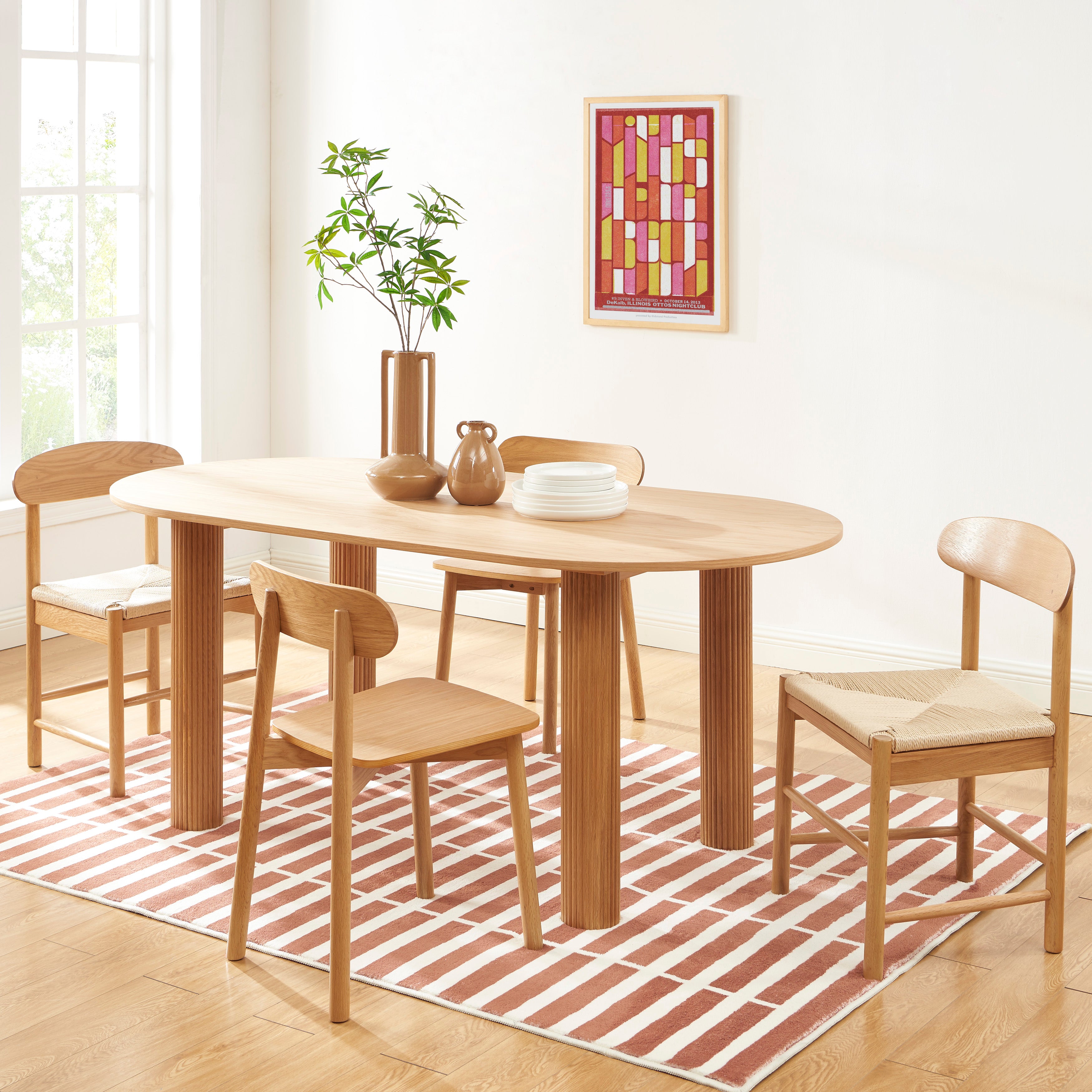 Penelope - Table - Oak veneer