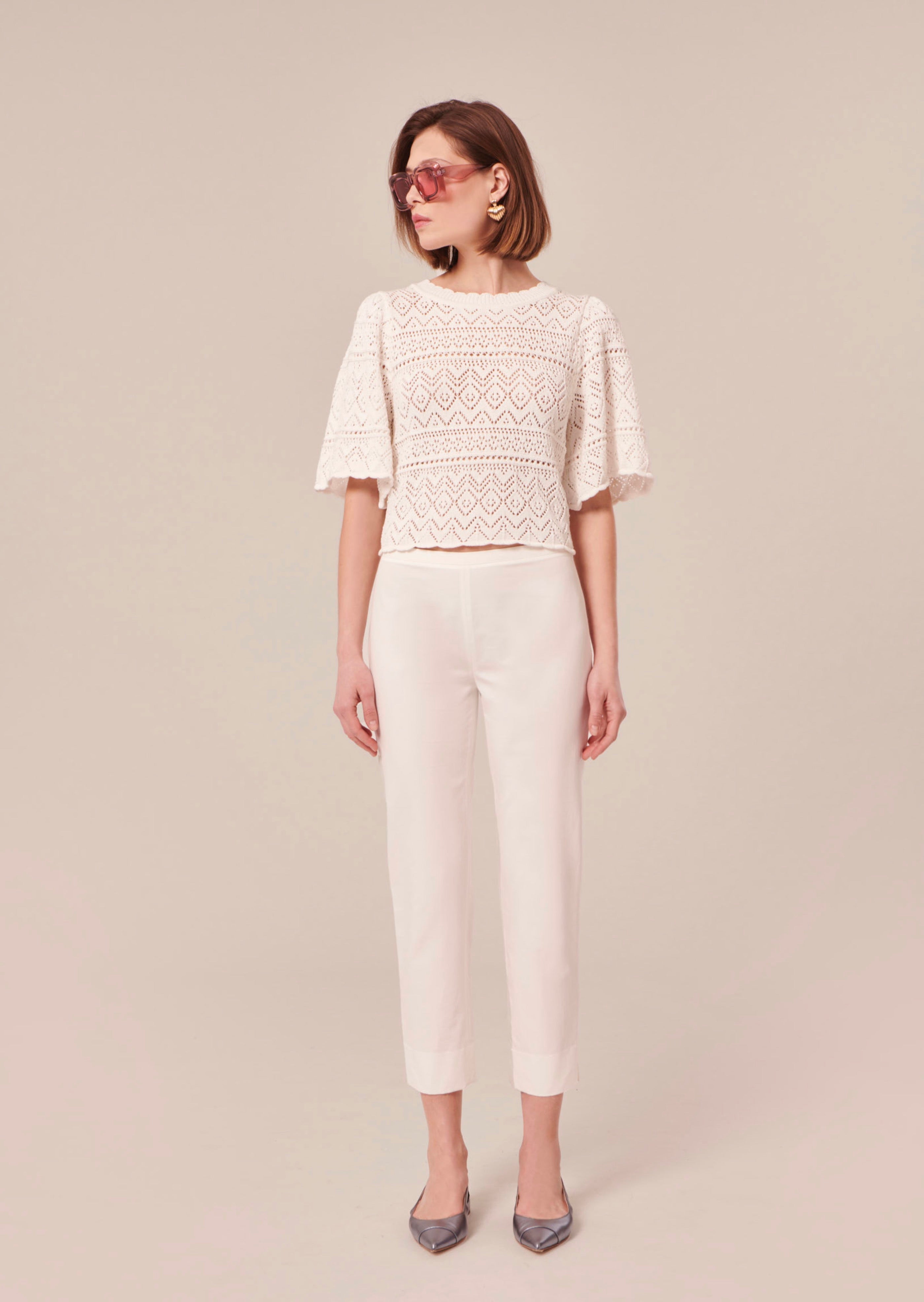 Pantalon Pablo - Blanc