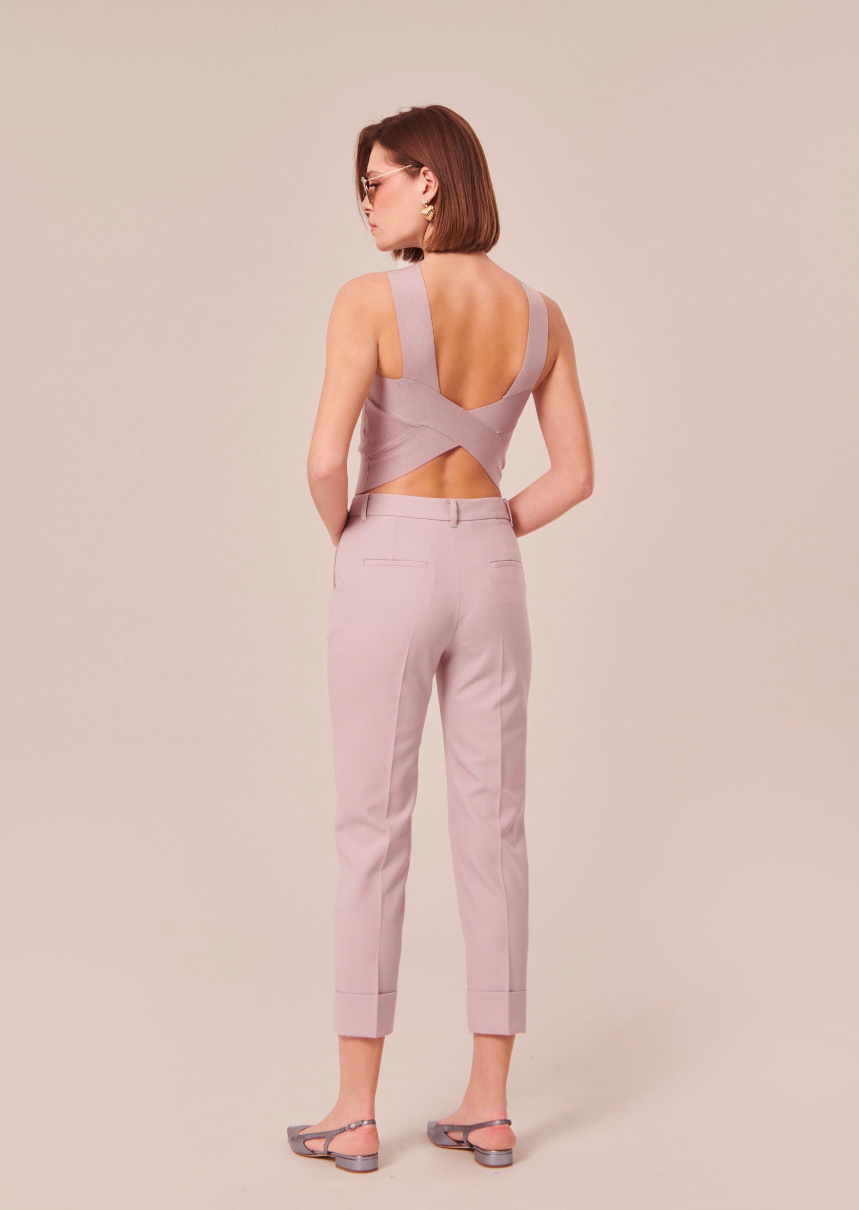 Pantalon Philippa - Parme