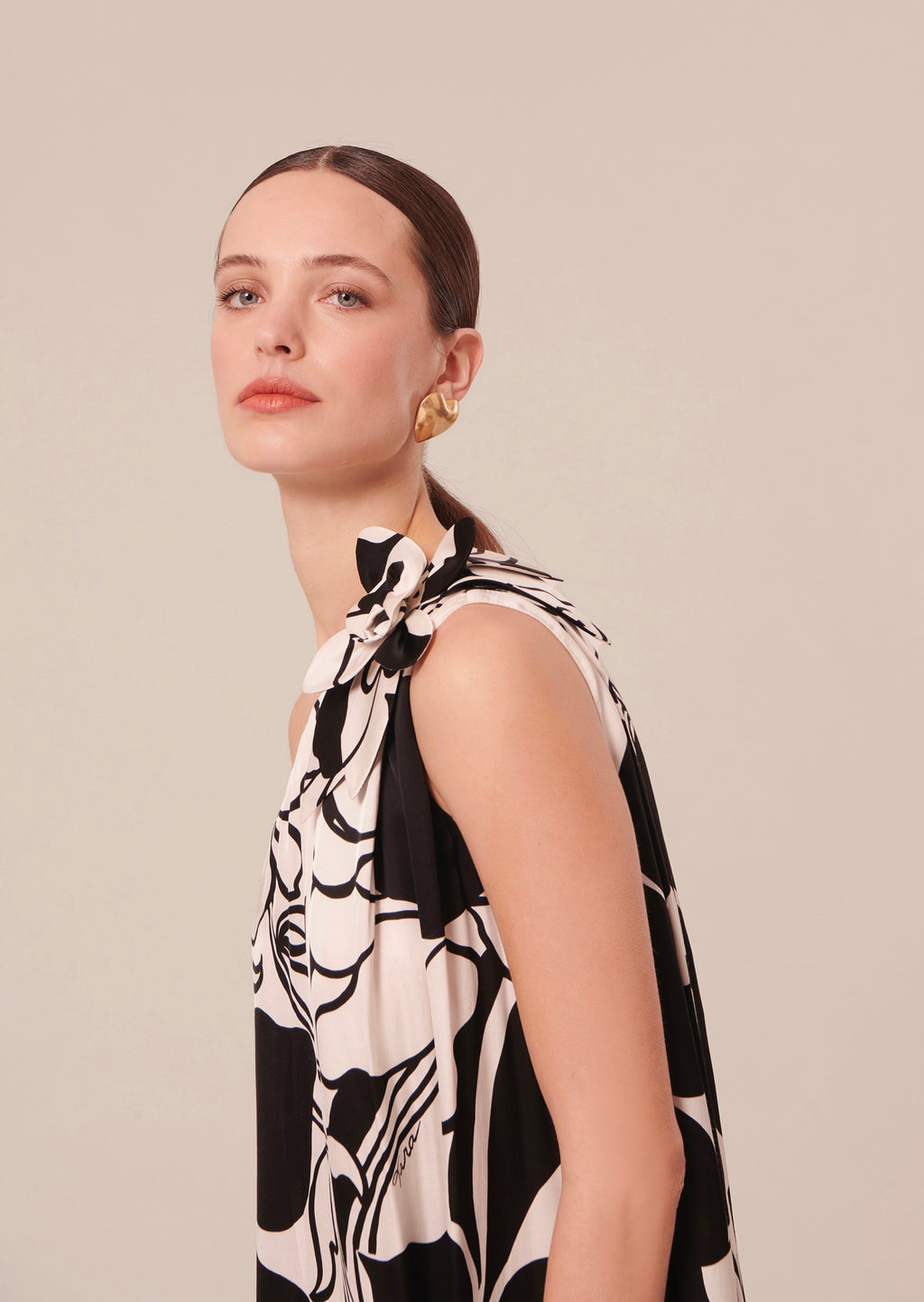 Rekia Dress - Chalk