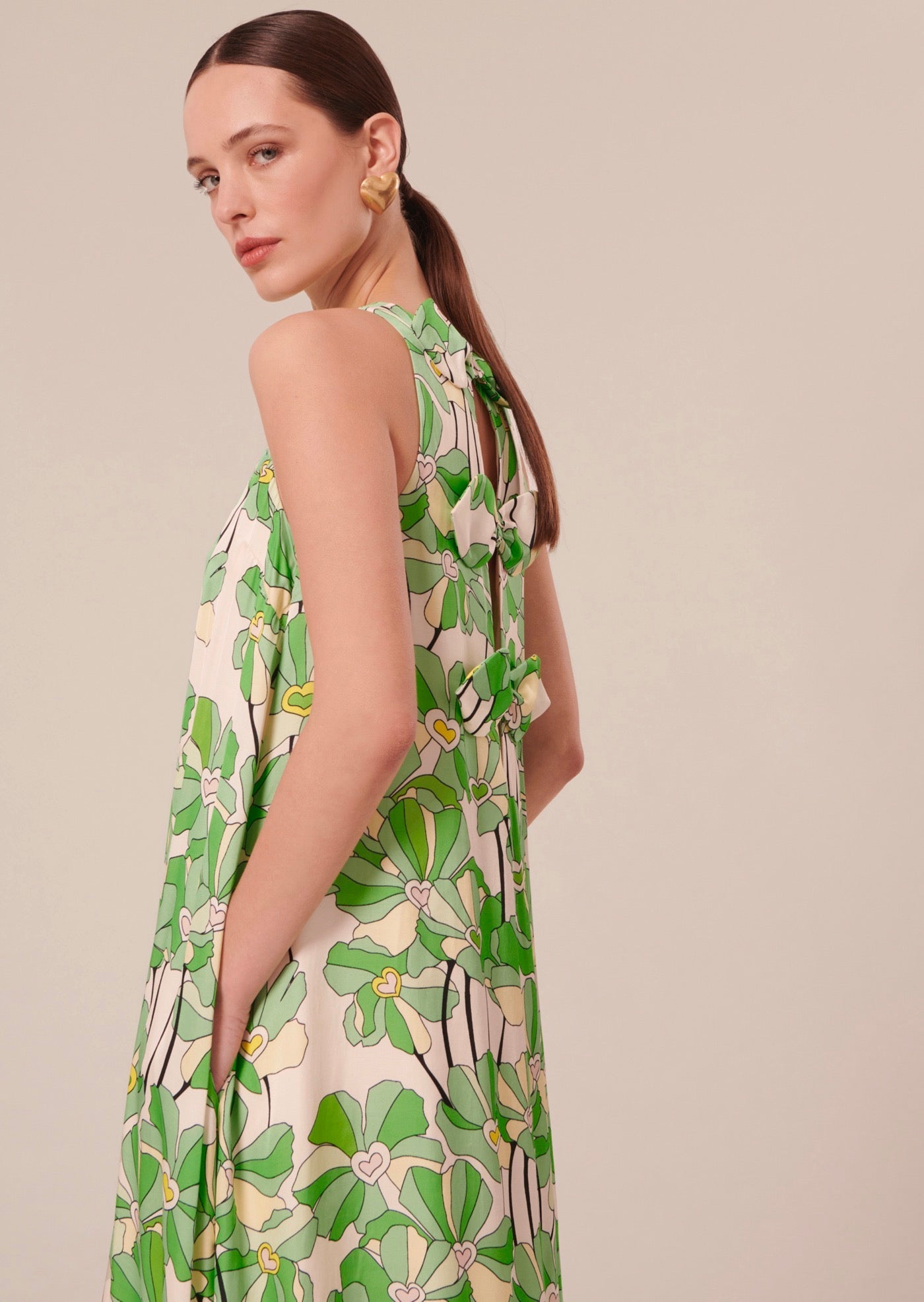 Robe Roxanne - Vert