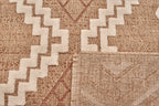 Jute Look Rug Tulum 9054 - Jute Pattern - Terra - Indoor / Outdoor