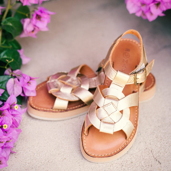 Tulum Sandals - Champagne