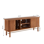 Ernest - Television Unit - Dark Ash