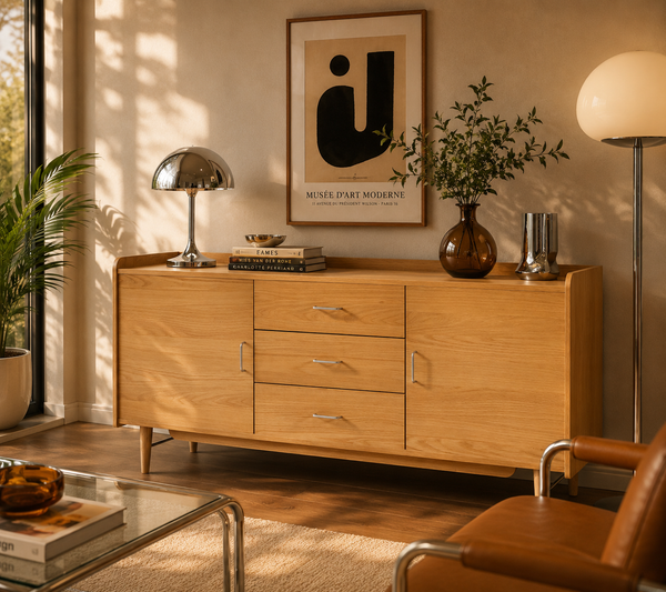 Twiggy - Buffet - Placage Chêne