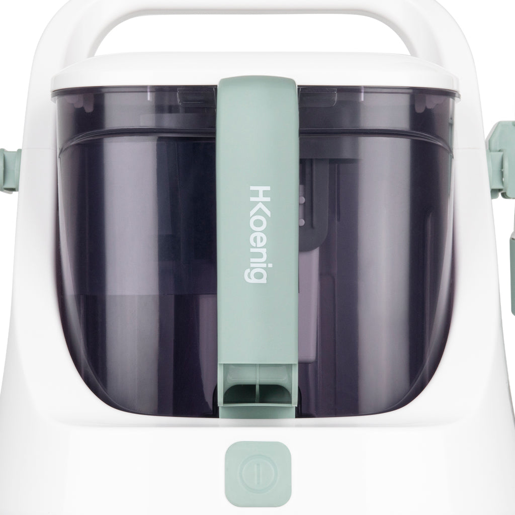 Handheld Textile Cleaner - White/Green