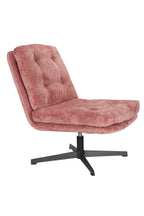 Kai - Fauteuil Lounge - Polyester - Rose