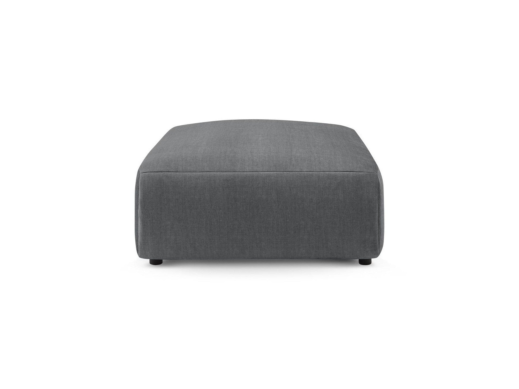 Jeanne - Grand Pouf - Tissu Velours