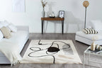 Soft Shaggy Rug Lasso 673 - Beige