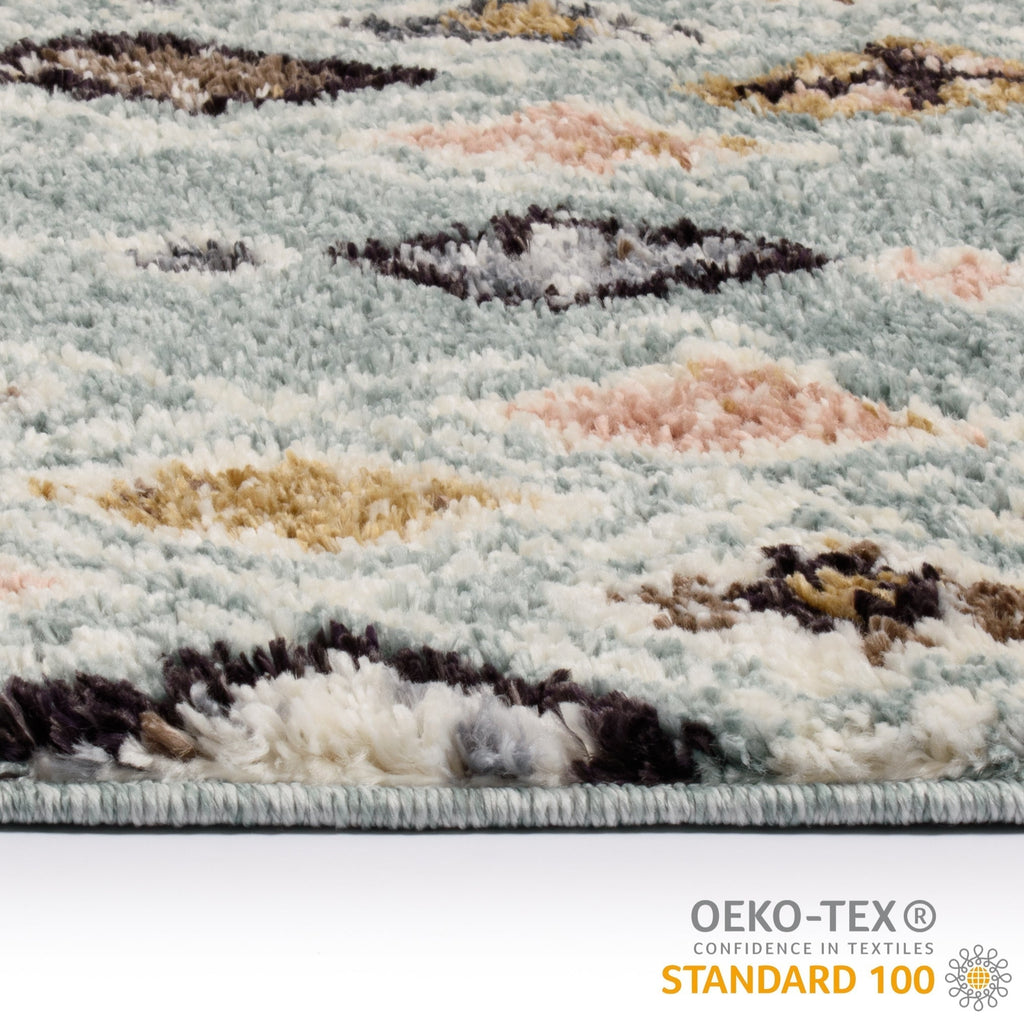 Delya - Indoor Rug - Polypropylene - Turquoise