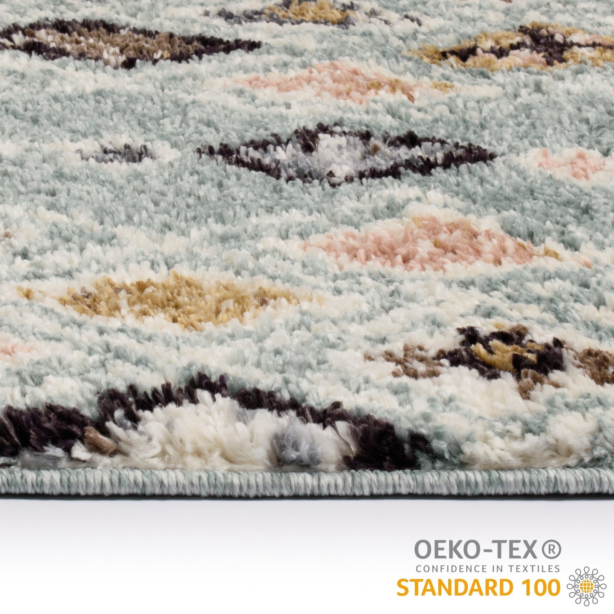 Delya - Indoor Rug - Polypropylene - Turquoise