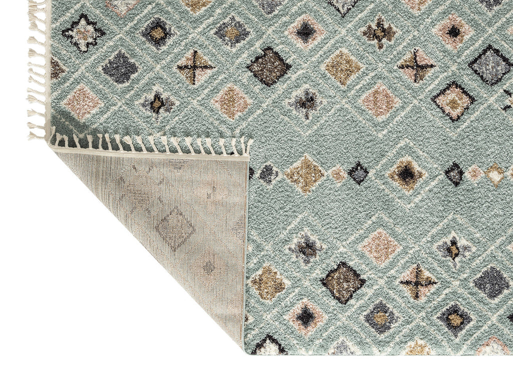 Delya - Indoor Rug - Polypropylene - Turquoise