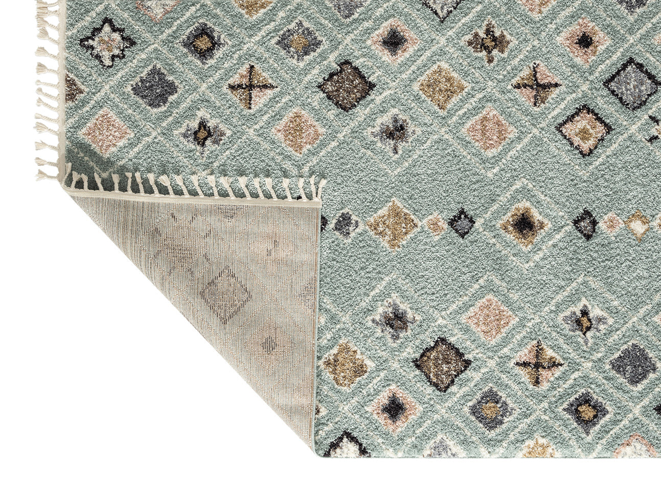 Delya - Indoor Rug - Polypropylene - Turquoise