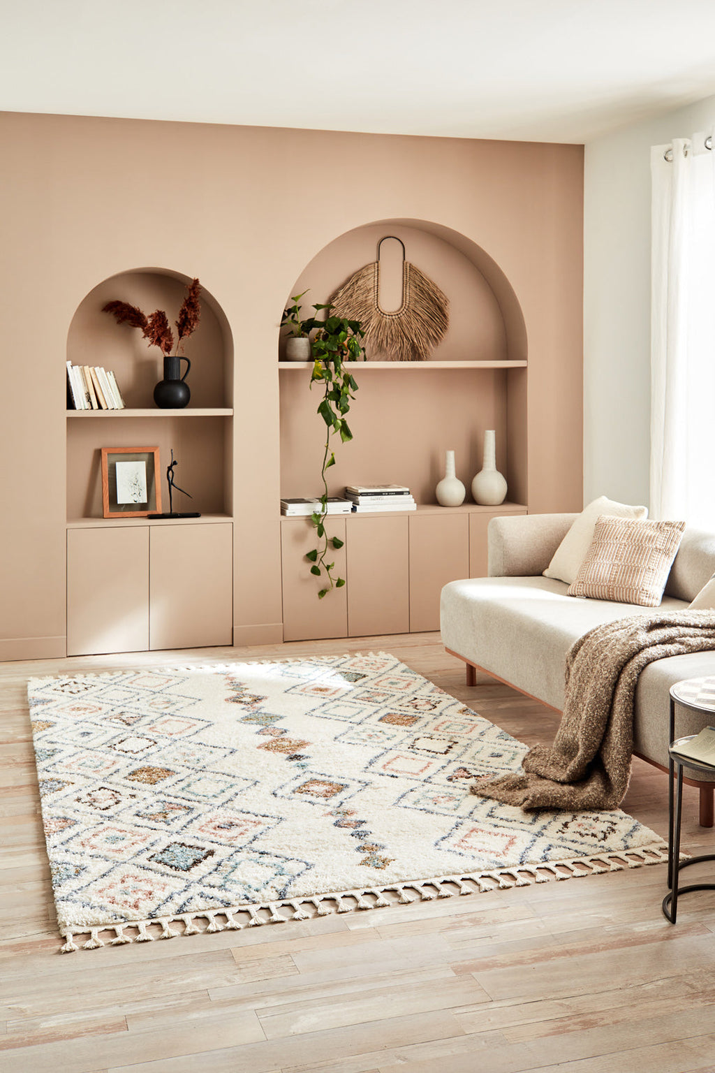 Delya - Indoor Rug - Polypropylene - Cream