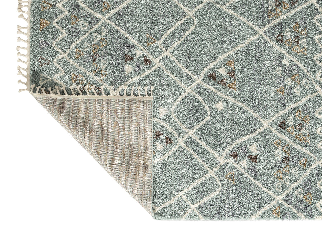 Delya - Tapis D'Intérieur - Polypropylène - Turquoise