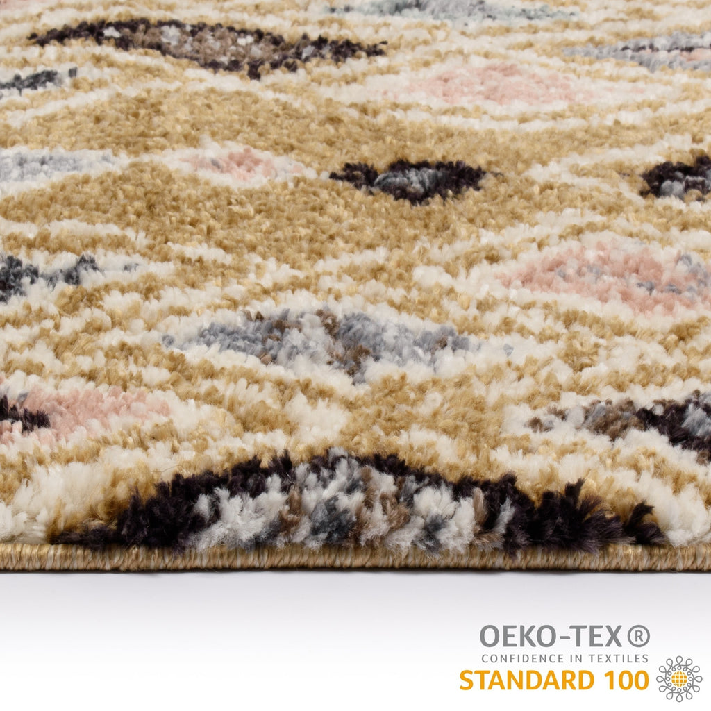 Delya - Indoor Rug - Polypropylene - Yellow