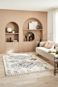 Delya - Tapis D'Intérieur - Polypropylène - Creme
